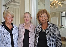 Pat Marschke, Diane Della Peruta and Donna Winter