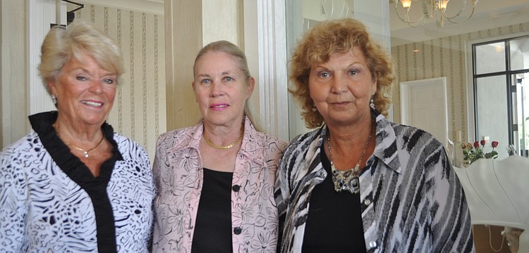 Pat Marschke, Diane Della Peruta and Donna Winter