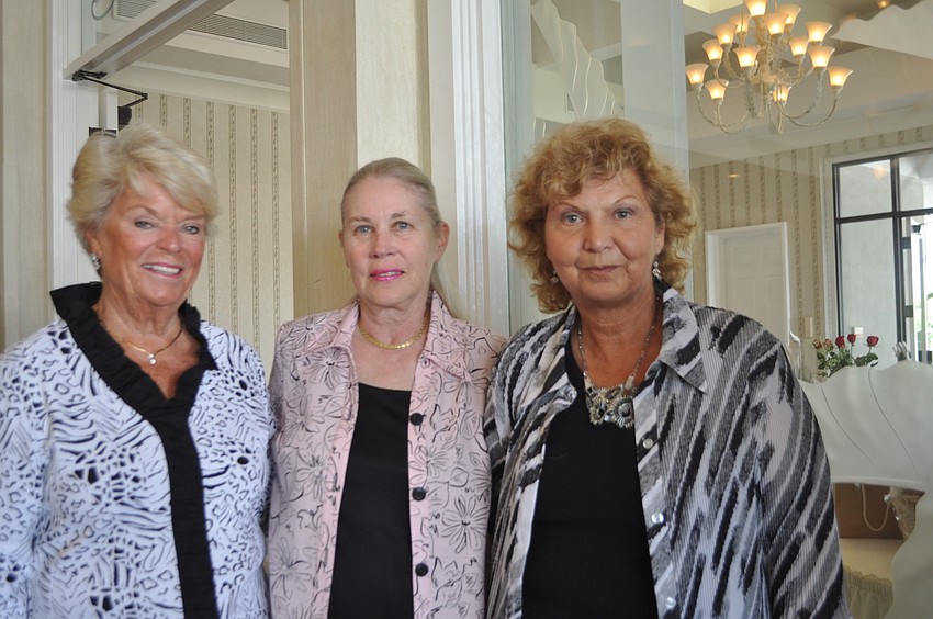 Pat Marschke, Diane Della Peruta and Donna Winter