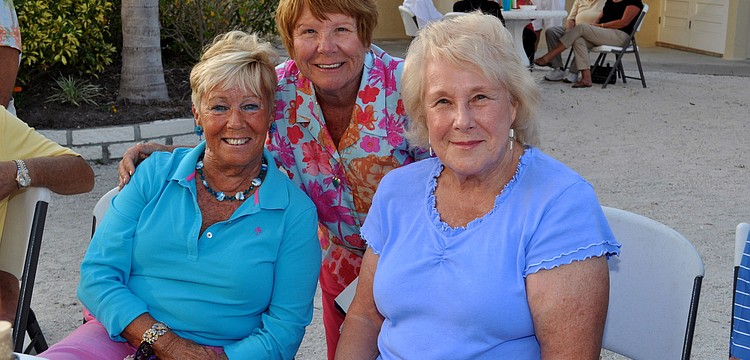 Eileen Brown, Toni Robb and Eleanor Ficco
