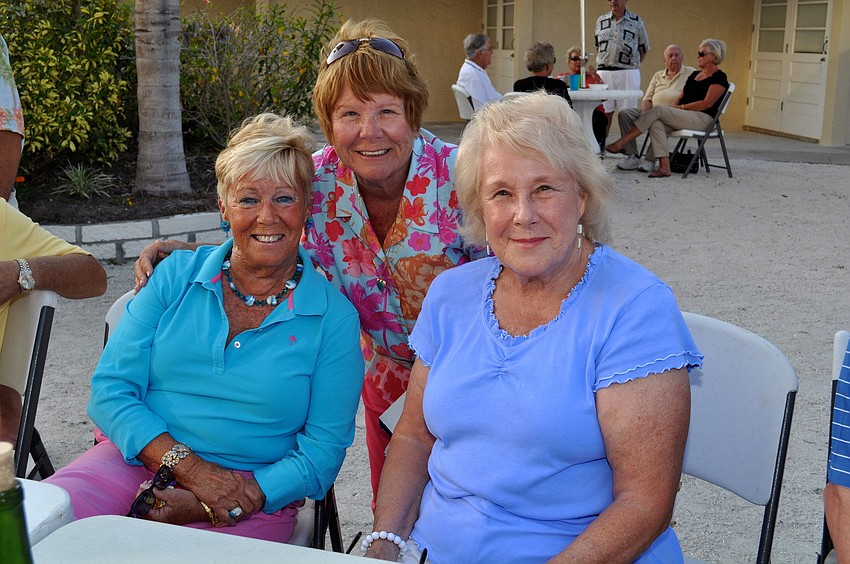 Eileen Brown, Toni Robb and Eleanor Ficco