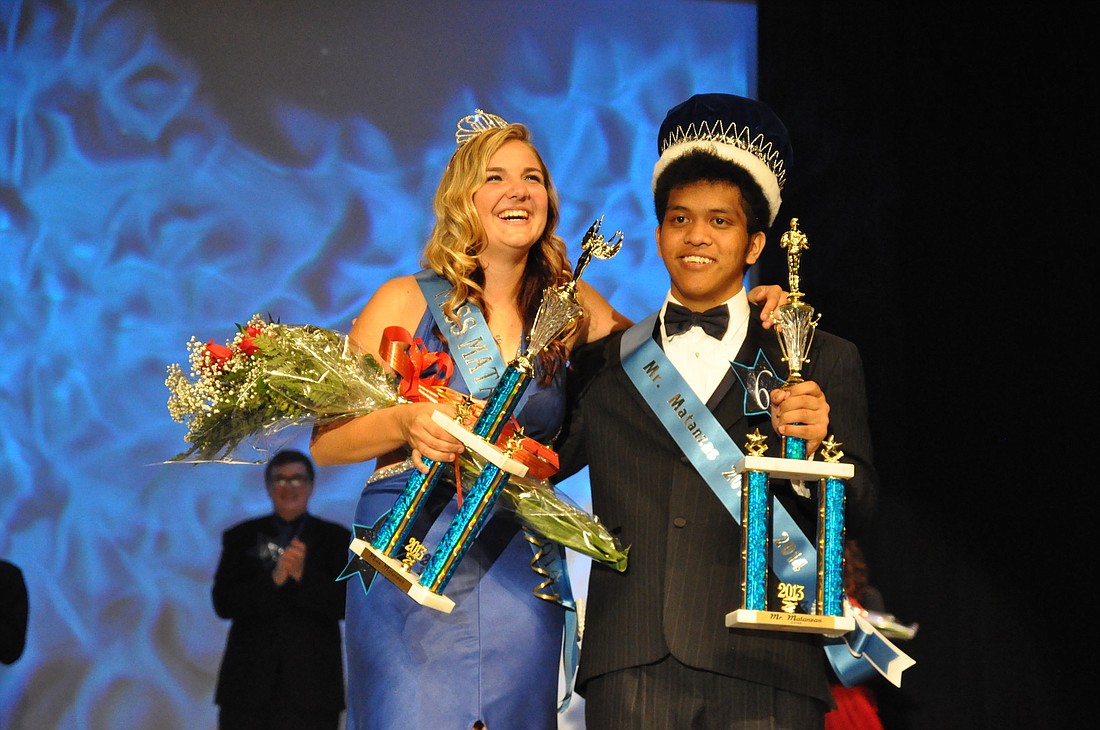 The new 2013-2014 Miss and Mr. Matanzas: Sara Komanowski and Justin Punsalan