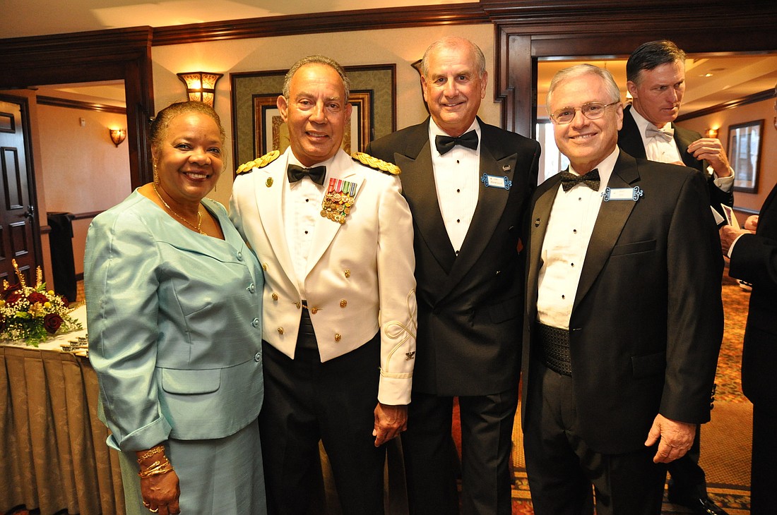 Dr. Deborah Freckleton, Lloyd Freckleton, Jim Mankowich and Bill Tol