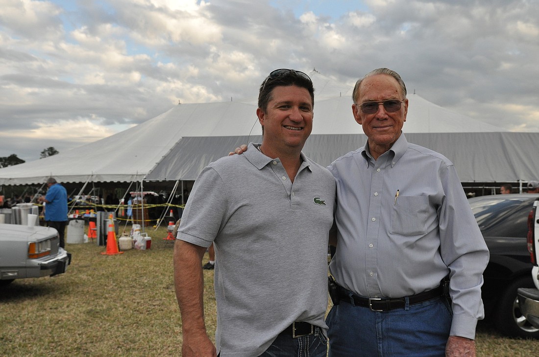 The Rev. Richard Summerlin and businessman Joe Anderson PHOTOS BY SHANNA FORTIER