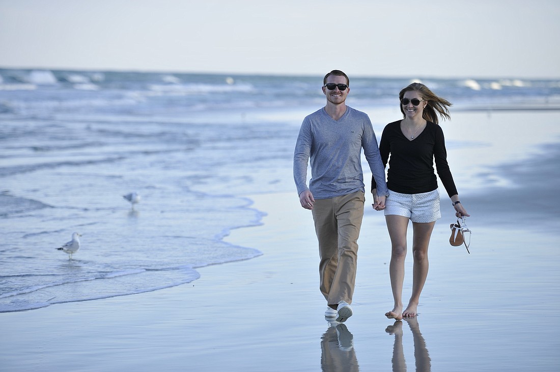 Byron Lewis and Lauren Walsh COURTESY PHOTO BY A.J. NESTE PHOTOGRAPHY