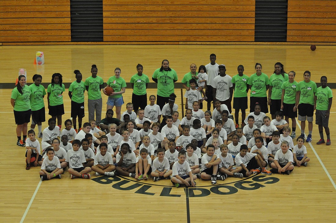 Eighty-eight campers participated in this year's camp put on by the Flagler Palm Coast girls basketball program. PHOTOS BY ANDREW O'BRIEN
