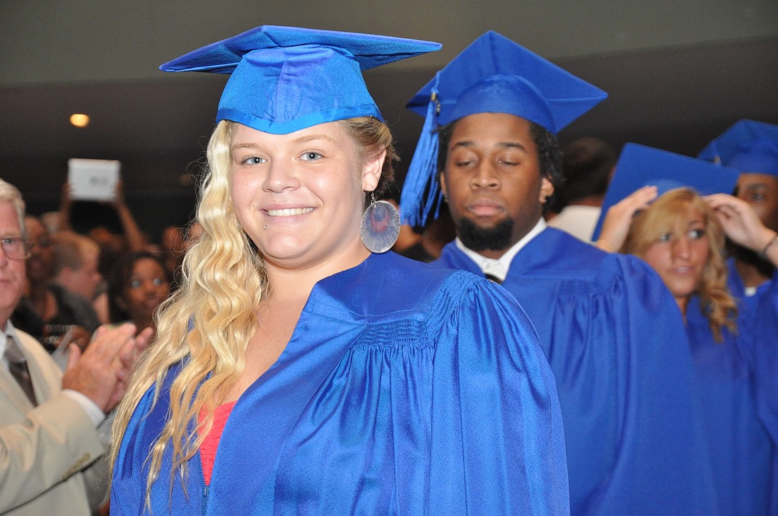 Adult High School/GED graduate Brittany Cartier