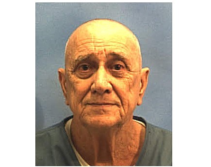 Paul Miller's current mugshot from a prison in Orlando, where he was booked after his conviction.