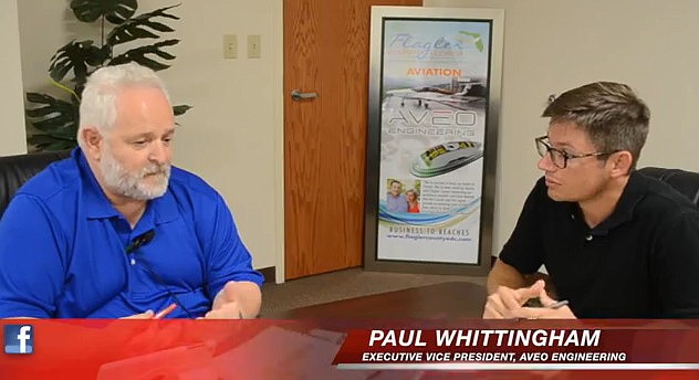 Paul Whittingham, executive vice president of Aveo Engineering, sits down with Jared Mauldin with details on the company's decision to move to Flagler County.