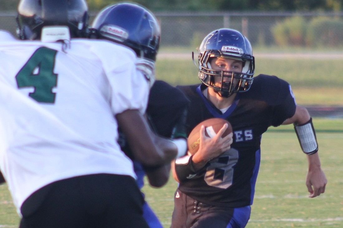 Stefan Tucker had 134 yards and three touchdowns Friday, in the Pirates' first win of the Jeff Nettles era.
