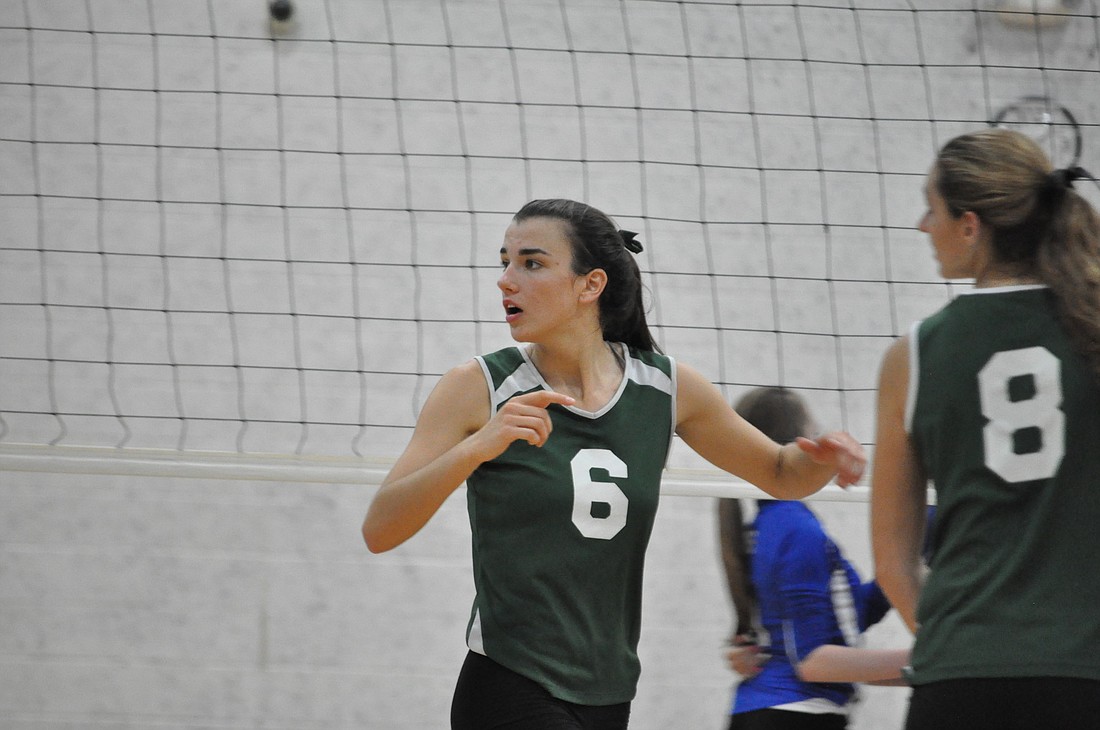 FPC's Olga Nushtayeva was recognized as the Rotary Club's Senior Scholar Athlete of the Month for September. She also verbally committed to play volleyball at Jacksonville University earlier this month. PHOTO BY ANDREW O'BRIEN