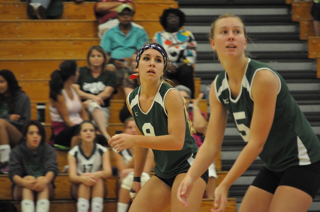 Flagler Palm Coast's Sydney Schake (left) and Loren Smith-Anderson PHOTOS BY ANDREW O'BRIEN