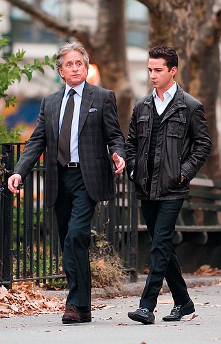 Michael Douglas and Shia LaBeouf star in "Wall Street: Money Never Sleeps."
