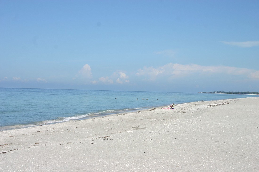 The town of Longboat Key received an award last week in Clearwater for its efforts to preserve and sustain its beaches.