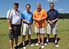 Donnie Holcomb, Trevor Hind, Guy Vincent and Graham Brooks enjoyed playing together.