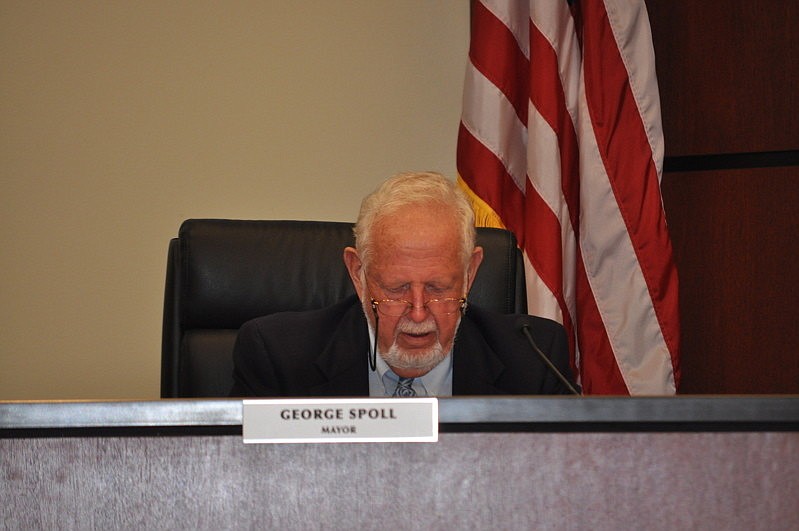 Mayor George Spoll and other commissioners expressed concern with the Firefighters Pension Board's decision to pay $50,000 for a pension analysis.