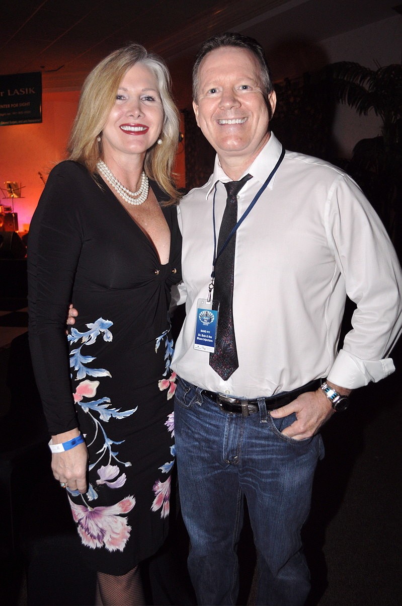 Sam Rovhana with 2009 Doctor Idol winner Bob Koser