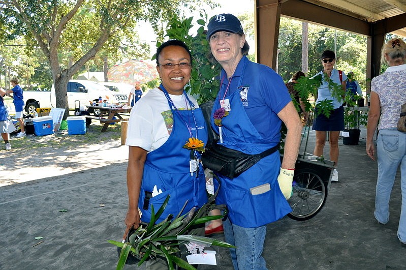 Annette Haile and Sue Whitman answered questions and offered advice during the event.