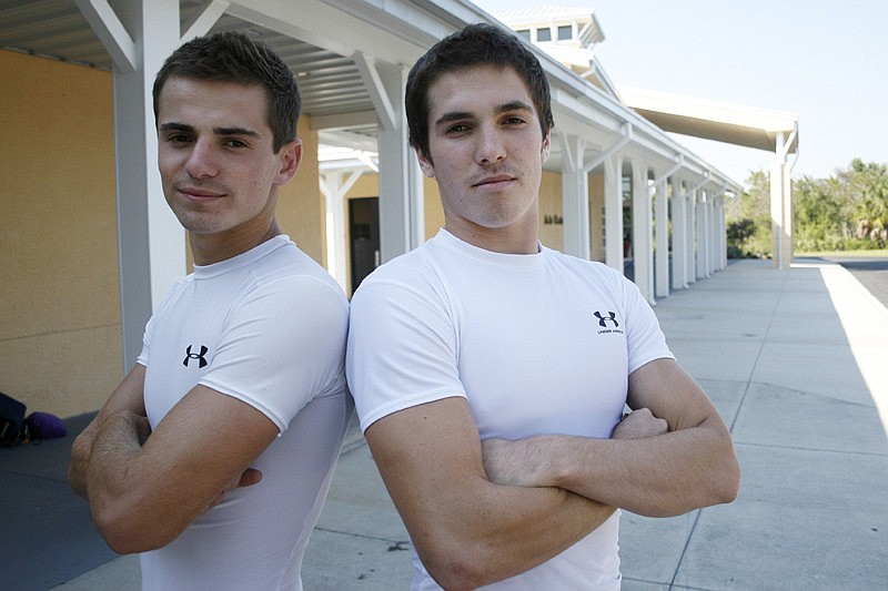 Brothers Brian and Chris Ragone are among the leaders on Out-of-Door Academy's football team.