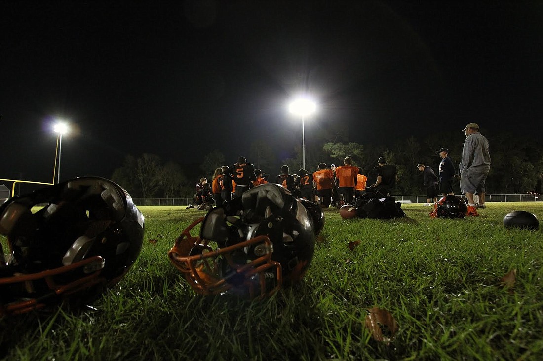 The 14U Flagler Wolf Pack football team will compete in the United Youth Football League national tournament this weekend, in Plant City. (Photos by Shanna Fortier)