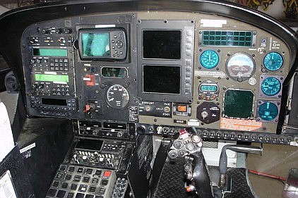 FireFlight's avionics panel (Courtesy photo)