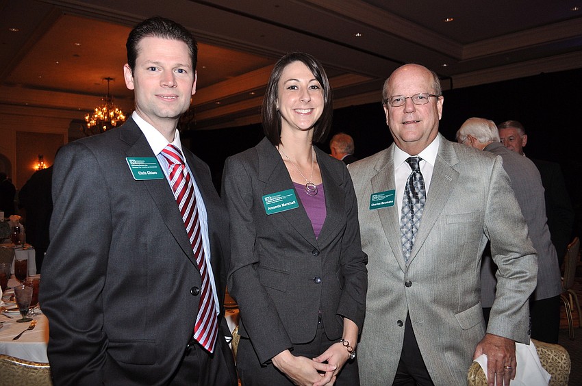 Chris Chiaro, Amanda Marshall and Charles Baumann