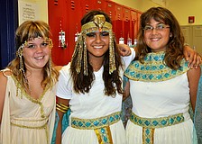 Caitlin Grayson, Viviana Lopez and Vahtina Nunez