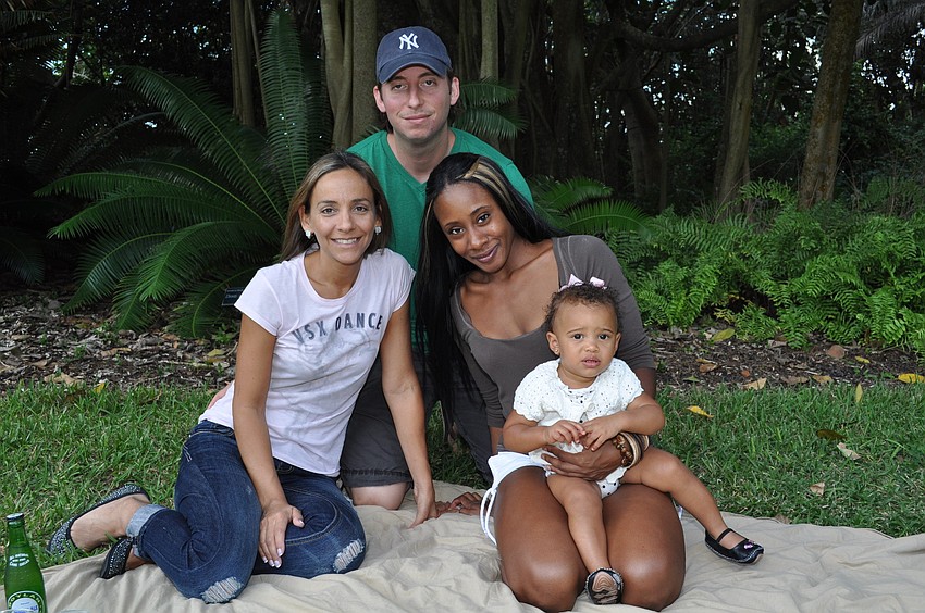Maria and Burt Zupa, Amari Daniel and Isabella Zupa planned a picnic for the concert.