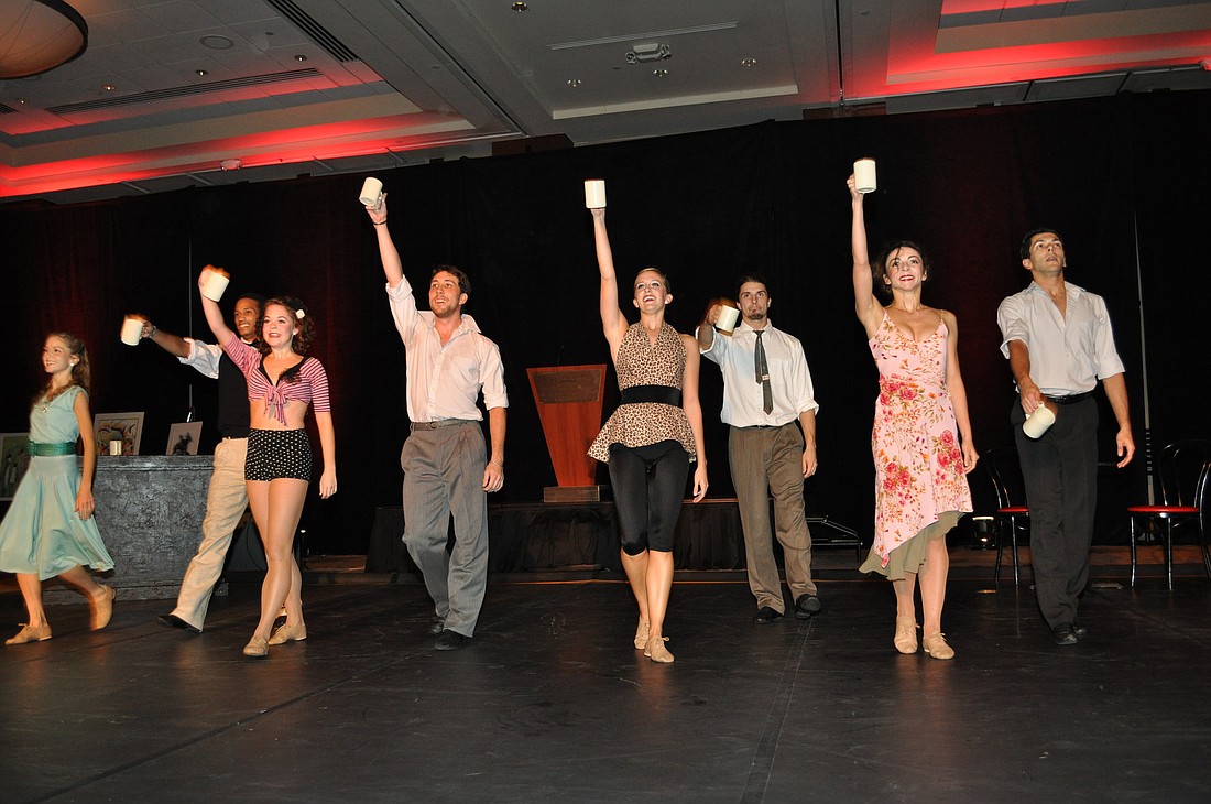 The Sarasota Ballet was one of many arts groups to perform at the Art of Caring Gala.