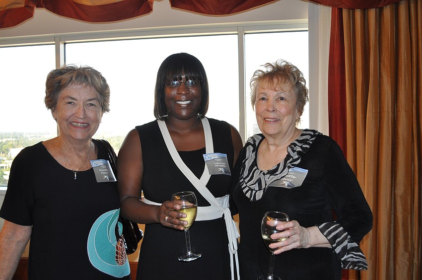 Dorothy Flynn, Latricia Whipple and Yvette Muir