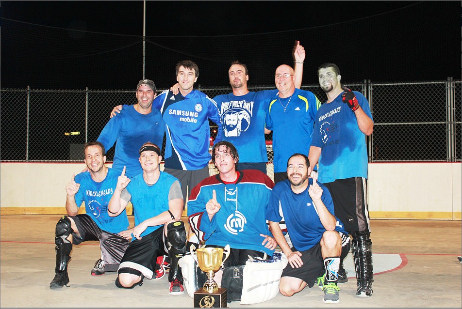 Top row, from left: Greg Pechmann, Rene Kondiolka, John November, Ed Stachurski, Matt Harshaw; bottom row: Eric Leduc, Shane Ryan, Ryan Garside, Jason DeLorenzo (Courtesy photo)