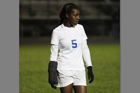 Matanzas freshman Miracle Porter is averaging 2.5 goals per game this season. (Photo by Andrew O'Brien)