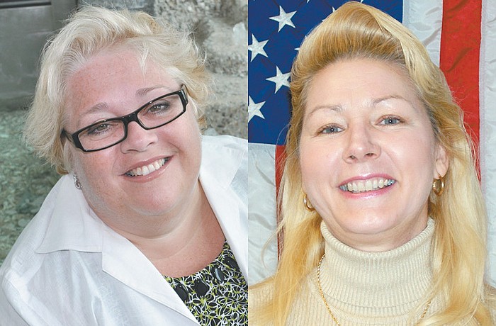 Julie Aranibar and Jane Pfeilsticker