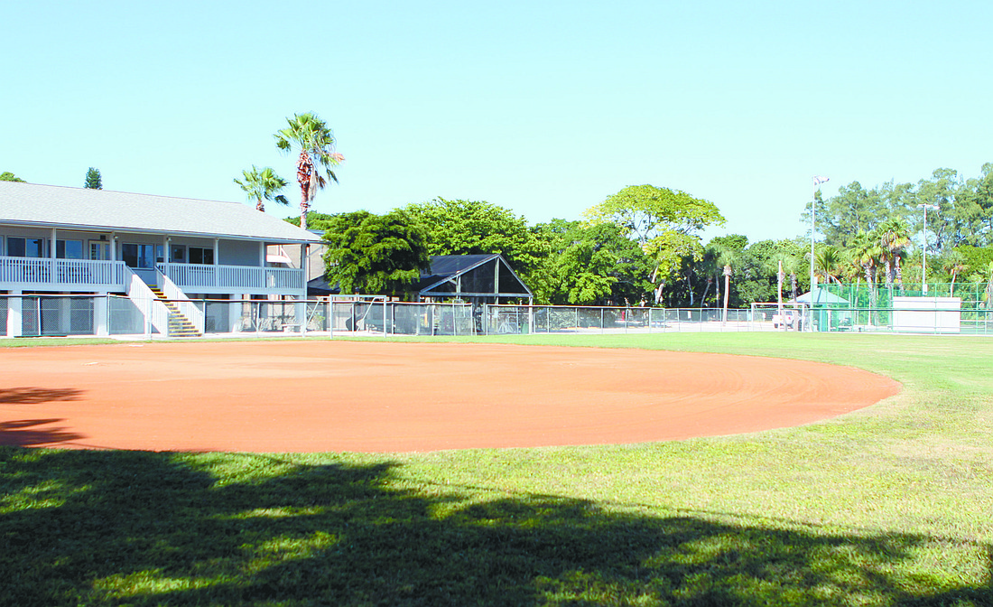 Currently, Bayfront Park amenities include the main recreation center building, tennis courts and a baseball field.