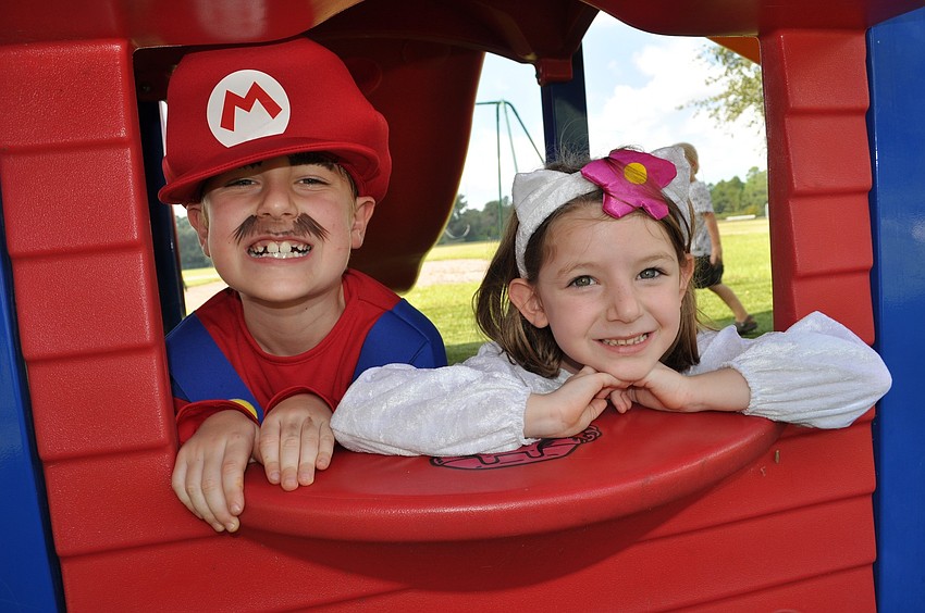 Sean Ellis, 7, and his sister Emily Ellis, 5, attend Braden River Elementary School.