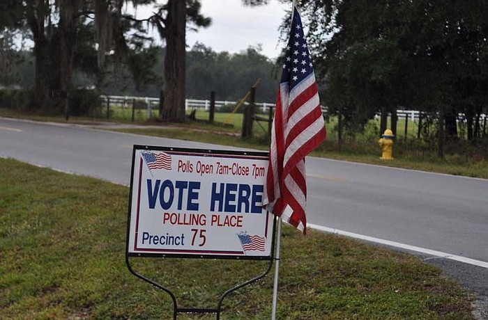 Polls opened at 7 a.m., this morning.