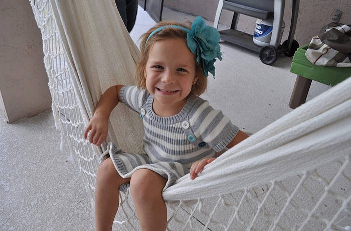 Kaydann Jones, 4, is a survivor of brain cancer. She was first diagnosed about two years ago, when she had just turned 3.