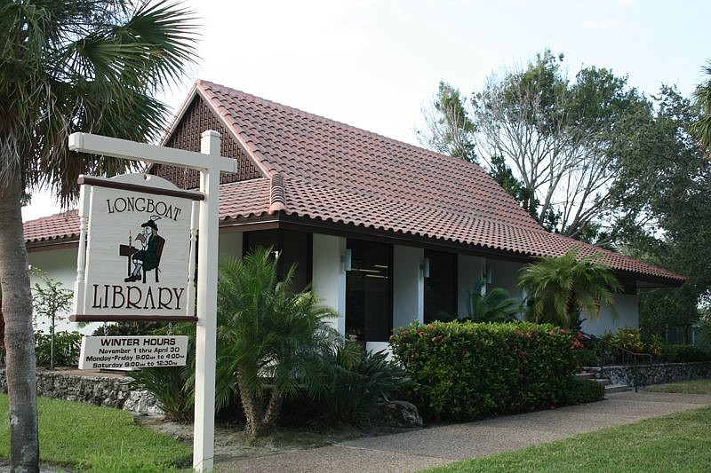 The Longboat Library is located at 555 Bay Isles Road.