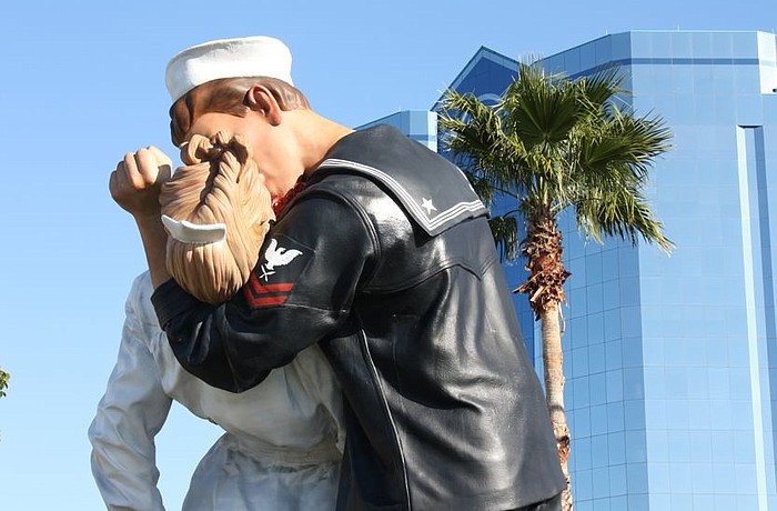 Unconditional Surrender will remain on the bayfront for at least 10 years as part of a donation agreement.