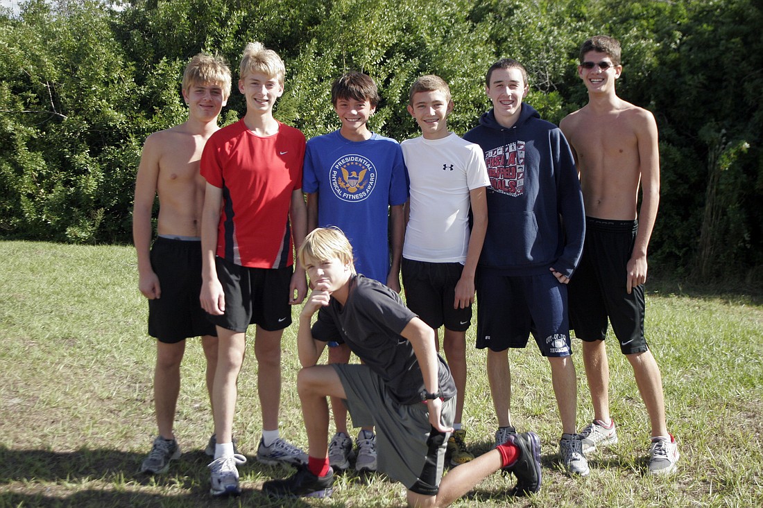 The Out-of-Door Academy boys cross country team finished fifth at the Class 1A-District 6 Cross Country Meet Nov. 4 to advance to regionals.