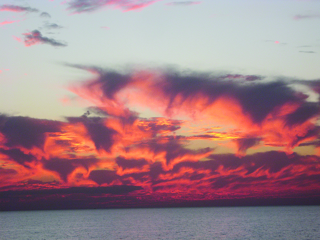 Kristina Berg submitted this sunset photo, taken at La Firenza, 4127 Gulf of Mexico Drive.