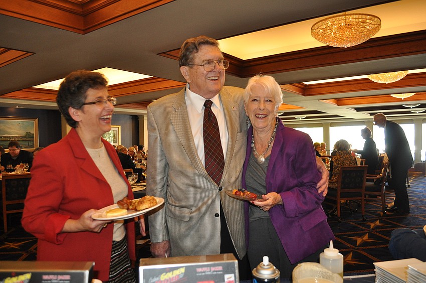 Joy Danner with Ed and Ro Wheeler