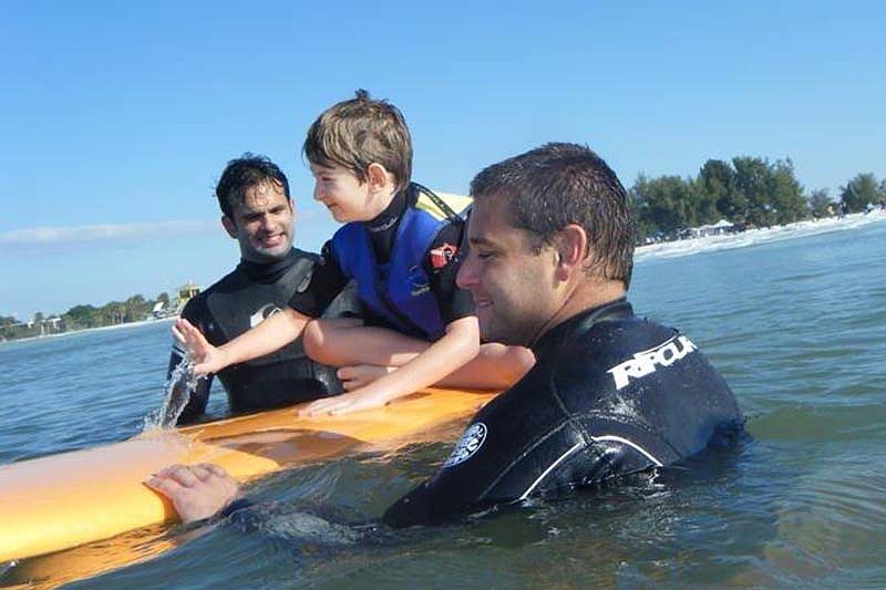 Noah Burg was one of about 80 children to participate in the event. Courtesy photo.