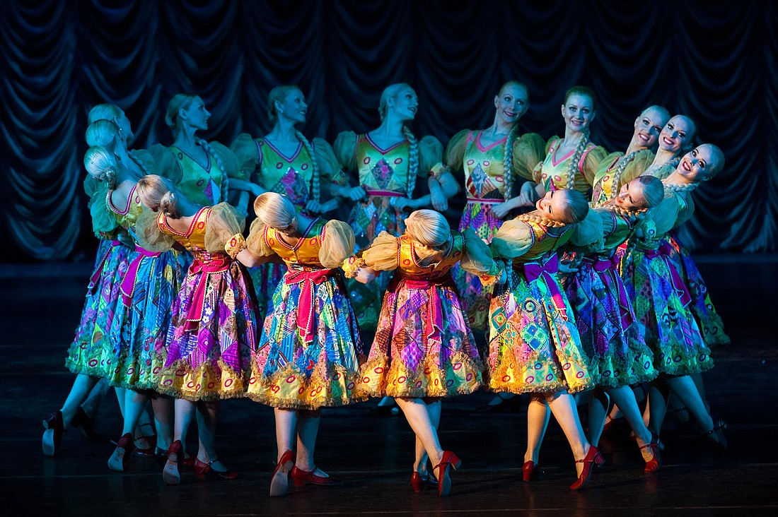 The Moiseyev Siberian Dancers will hit the Peabody Auditorium Sunday, Feb. 9. COURTESY PHOTOS