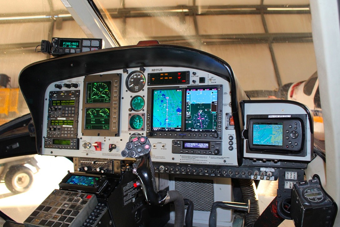 FireFlight's upgraded cockpit: The upgrades cost about $85,000. (Courtesy photo.)