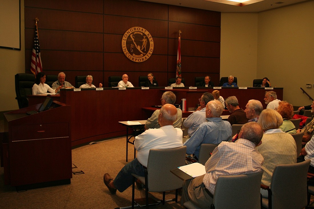 More than 40 people attended a Longboat Key Vision Plan special meeting to express their opinions on the revised plan.
