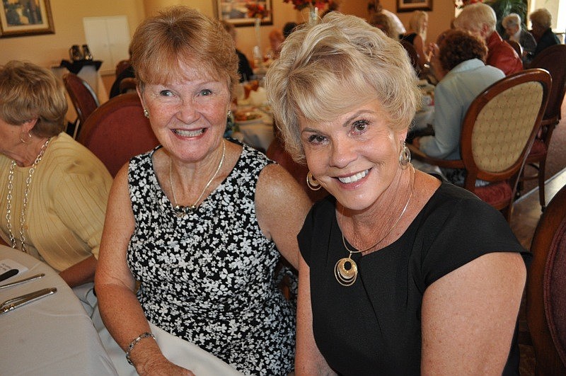 Nicki Caffaro and Judi Graybill have been members of the Womenâ€™s Club for more than 15 years.