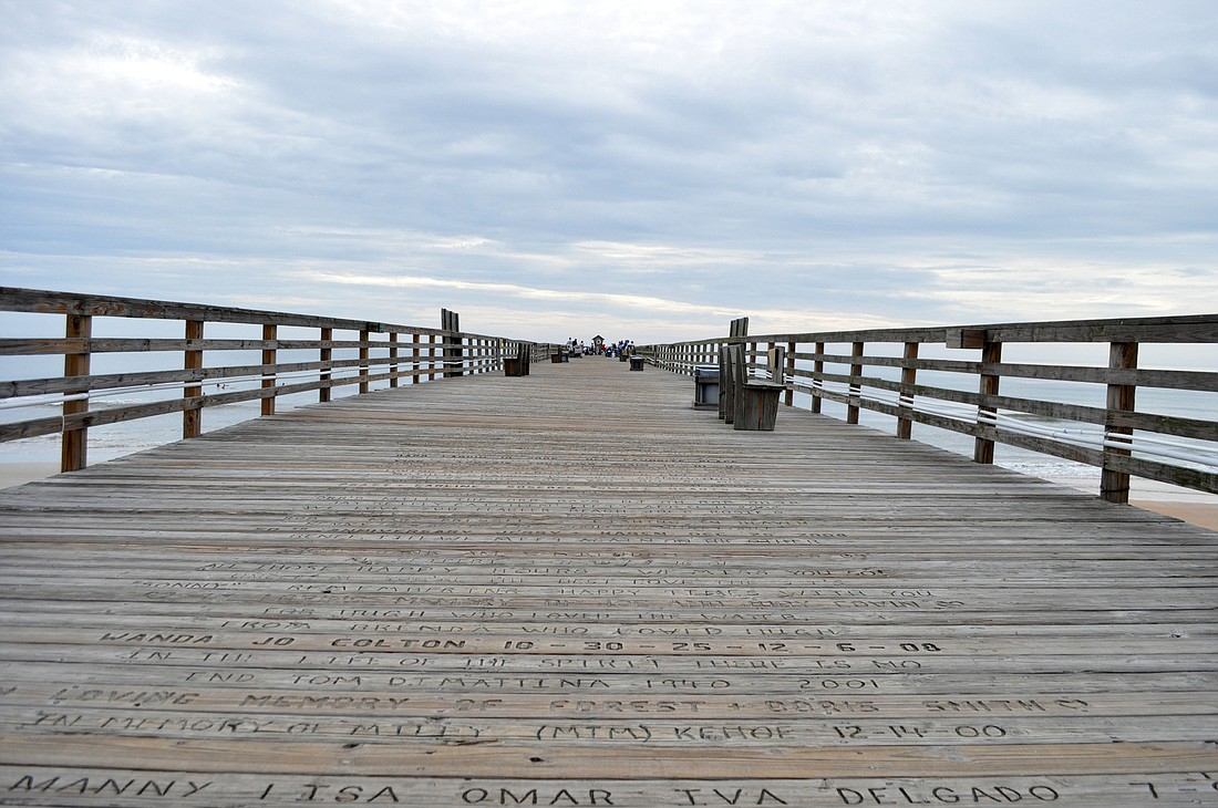 The Flagler Beach pier (File photo by Shanna Fortier.)