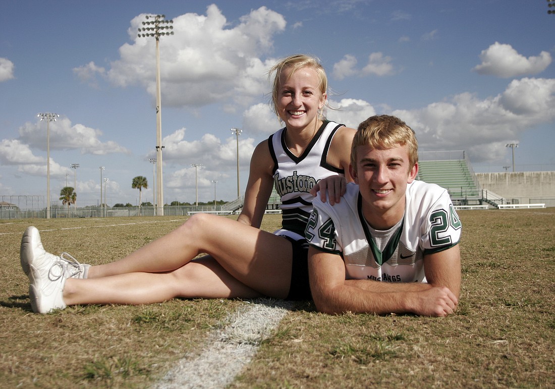 Hannah Asay has been a fixture on the Mustangs sideline for three years, and no one has garnered more of her cheers than her brother, Anthony.