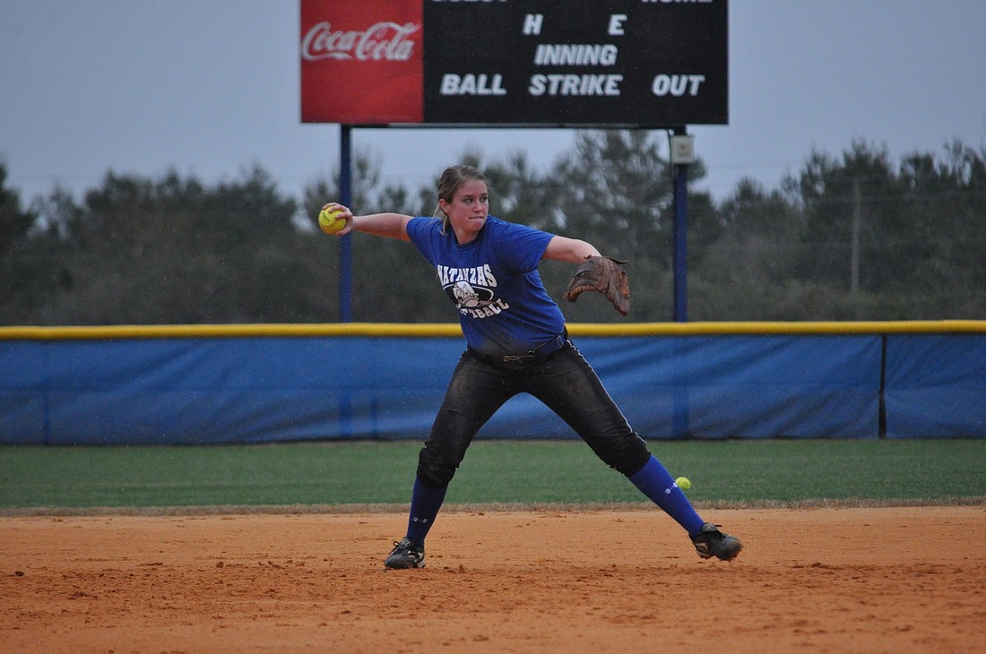 Morgan Lambert will lead the Lady Pirates this season. She's expected to play shortstop and pitch. (File photo by Andrew O'Brien)